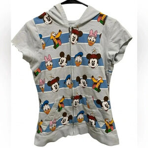 Disney Couture Mickey & Friends Girl’s Hooded Vest/Top
